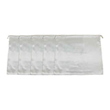 5Pcs Jewelry Pouch with Drawstring Satin Gift Bags for Stones Trinkets Beads 60x50cm