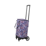 Maxbell Hand Truck Compact Sturdy Convenient Grocery Trolley for Office Moving Store with Flower Bag