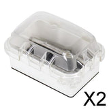 2xUniversal Electric Agitation Reel Power Socket Fishing Boat Junction Box