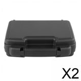 Maxbell 2xProtective Instrument Tool Box Lightweight Anti Impact for Workplace