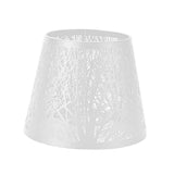 Metal Lampshade Iron Accessories Light Cover for Floor Lamps Chandelier Cafe White