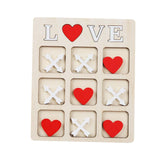 Maxbell Maxbell Wooden Tic TAC Toe Classic Family Game for Kids Adults Families Party Favors