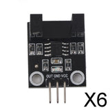 Maxbell 6x1x LM393 Speed Measuring Sensor Photoelectric Infrared Count Sensor DC 5V