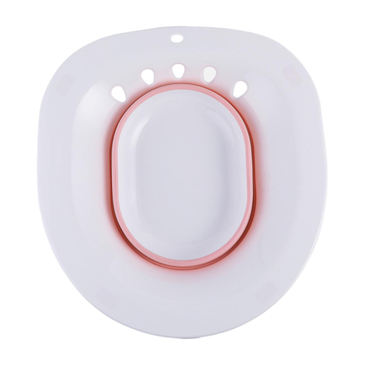 Maxbell Sitz Bath Multipurpose High Temperature Resistance Sitz Bath for Toilet Seat Pink