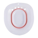 Maxbell Sitz Bath Multipurpose High Temperature Resistance Sitz Bath for Toilet Seat Pink