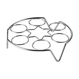 Maxbell Egg Cooking Rack Kitchen Gadget Cooking Gadget Breakfast Cooking Rack Holder Short Foot