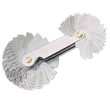 Maxbell 55 Deg Imperial+60 Metric Thread Pitch Gauge Measure Screw 58 Pieces - Aladdin Shoppers