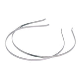 Maxbell 4x 10pcs 4-size 3mm- 7mm Blank Plain DIY Headbands Hair Band accessory