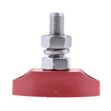 Maxbell Junction Block Power Post Set Insulated Terminal Stud Black Red 6mm