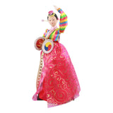 Maxbell Korean Hanbok Doll Cute 12 inch Female Statue for Home Office Tabletop Decor Style C
