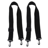 Maxbell 2x Adjustable Shoulder Strap Replacement Detachable Bag Belt w/ Swivel Clip