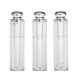 Maxbell Maxbell 3x Empty DIY Lipstick Lip Balm Tube 11.1mm Lip Balm Containers Bottle Silver