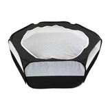 Maxbell Pet Playpen Portable Yard Exercise Dog Kennel Playpen for Ferret Bunny Puppy Black