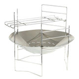 Maxbell Portable Barbecue Grill Detachable Charcoal Grill for Cooking Outside Travel