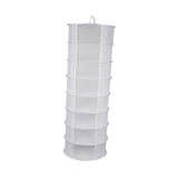 Maxbell 2ft 8 Layer Plant Hanging Dry Mesh Net Lightweight with Carry Bag Breathable White