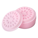 Maxbell Maxbell 10x Disposable Eyelash Extension Glue Holder Tray False Lashes Pallet Pink