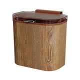 Maxbell Kitchen Trash Can Odorless Cabinet Hanging Wastebasket for Bedroom Bathroom 25.5cmx16cmx24.5cm