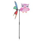 Maxbell 3D Animal Windmill Wind Rotator Whirligig Yard Garden Decor Kids Toy Owl - Aladdin Shoppers