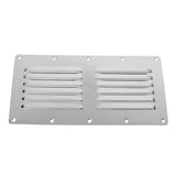 Maxbell Marine Stainless Steel Boat Louvered Vent Cover Louver Ventilation Ventilator Yacht Air Vent Grille Cover Accessories 230x115mm