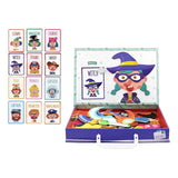 Maxbell Jigsaw Puzzle Box for Kids Educational Game for Travel Birthday Children Day People Pattern