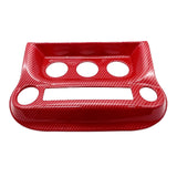 Panel Trim Cover Automotive Accessories Air Conditioning Control Panel Cover red