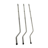 Maxbell 3 Pieces Drum Kit Support Legs Drum Feet Drum Set Accessory Tom Feetdrum Set