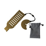 Maxbell Maxbell Portable Door Lock Travel Door Lock for Bedroom Apartment Essentials Privacy Wave Golden