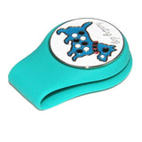 Maxbell 3 Pack Magnetic Golf Hat Clip Golf Ball Marker with Detachable Pattern Plate