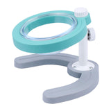 Maxbell Pet Feeder with Stand Adjustable Height Nonslip Station Raised Cat Food Bowl blue