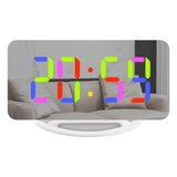 Maxbell Bedroom LED Alarm Clock Desk Clock Stylish for Desktop Apartment Living Room