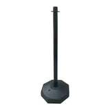 Maxbell 33inch Traffic Post Cone Parking Post with Fillable Base for Traffic Caution Black