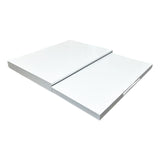 Maxbell Microwave Stand Office Pot Rack Spice Stand Kitchen Appliance Storage Holder white