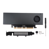 5xM.2 Expansion NVMe NGFF Turn PCIE3.0 Cooling Fan SSD Adapter Dual Interface