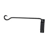 Wrought Iron Plant Hanger Rotatable Hanging Basket Bracket for Gardens Walls