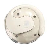 Maxbell Ear Hanging Headphone Earphone with Charging Case for Running Cycling Gaming Beige