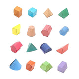 Maxbell 16x Geometric Shapes Area Demonstrator for Elementary Kindergarten Preschool