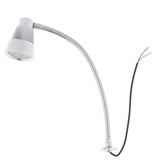 Maxbell Wall Mounted Reading Light Flexible Gooseneck LED Sconce Lamp Silver - Aladdin Shoppers