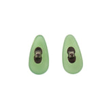 Maxbell 1 Pair Screw-On Jade Nose Pads Eyeglass Sunglass Glasses Accessories Green - Aladdin Shoppers