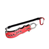 Maxbell Portable Fishing Gripper Grip Fish Holder Fish Controller Fishing Gear red - Aladdin Shoppers