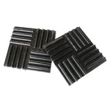 Maxbell 2x Rubber Anti Vibration Pads Air Conditioner Support Feet Mats thick 8.6cm
