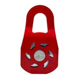 Maxbell 10 Ton Winch Snatch Block Portable Towing Pulley Block for UTV Tractor Truck Red