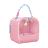 Maxbell Hamster Carry Case Cage Small Animal Carry Cage for Hedgehog Outdoor Ferrets