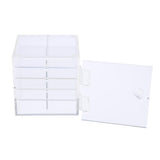 Maxbell 10 Layer Eyelash Extension Organizer Box for Crystal Glass Adhesive Glue Pallet Holder Storage for Lash Extension Display Case - Aladdin Shoppers
