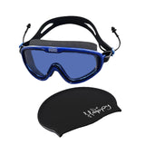 Maxbell Adults Swim Goggles Eyewear Swimming Glasses for Surfing Diving Water Sports Blue