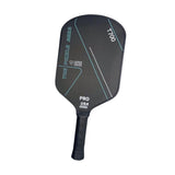 Carbon Fiber Pickleball Paddle Pickleball Racket for Power Practice Rotation Green