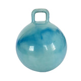 Maxbell Jumping Ball with Handle for Boys Girls Exercise Ball Inflatable Bouncy Ball Blue