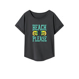 Maxbell Maxbell Womens T Shirt Summer Casual Clothing Crewneck Shirt for Camping Hiking Work M