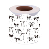 Maxbell Borders Stickers Stylish Bulletin Board Borders for School White Board Party black bow