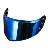 Maxbell Motorcycle Helmet Shield Easy to Install Replace for Ff808 Aurora Blue