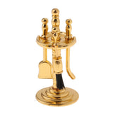 1/12 Dollhouse Miniature Alloy Cleaning Tools & Holder Set Any Rooms Garden Decor Accessories - Aladdin Shoppers